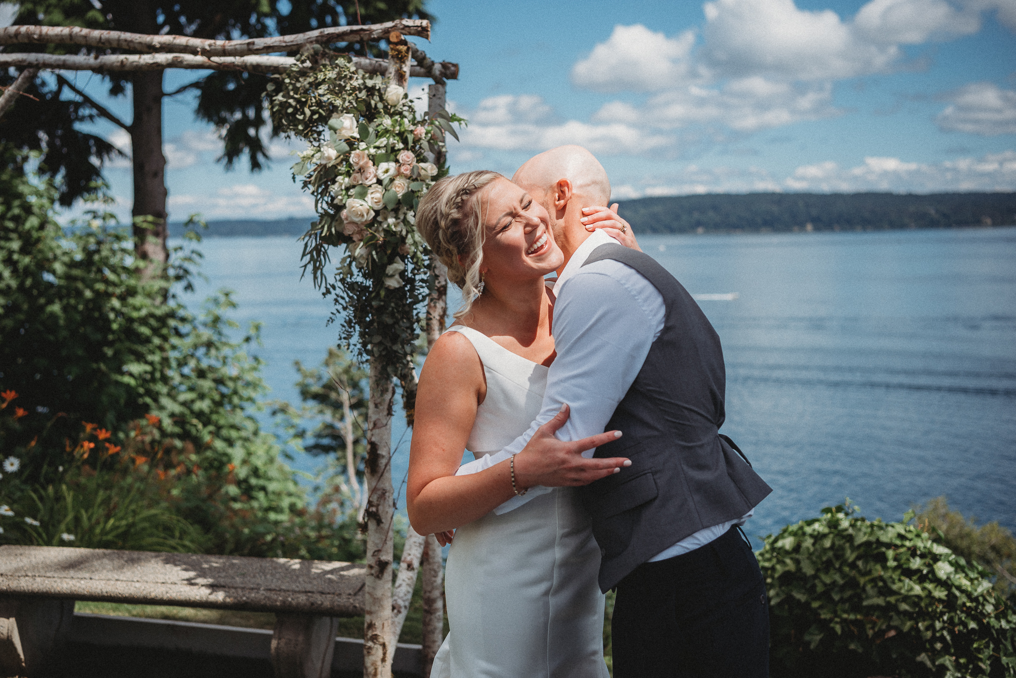 Gig Harbor Garden Wedding, Caleo Photography, Washington and Florida Wedding Photographer. 