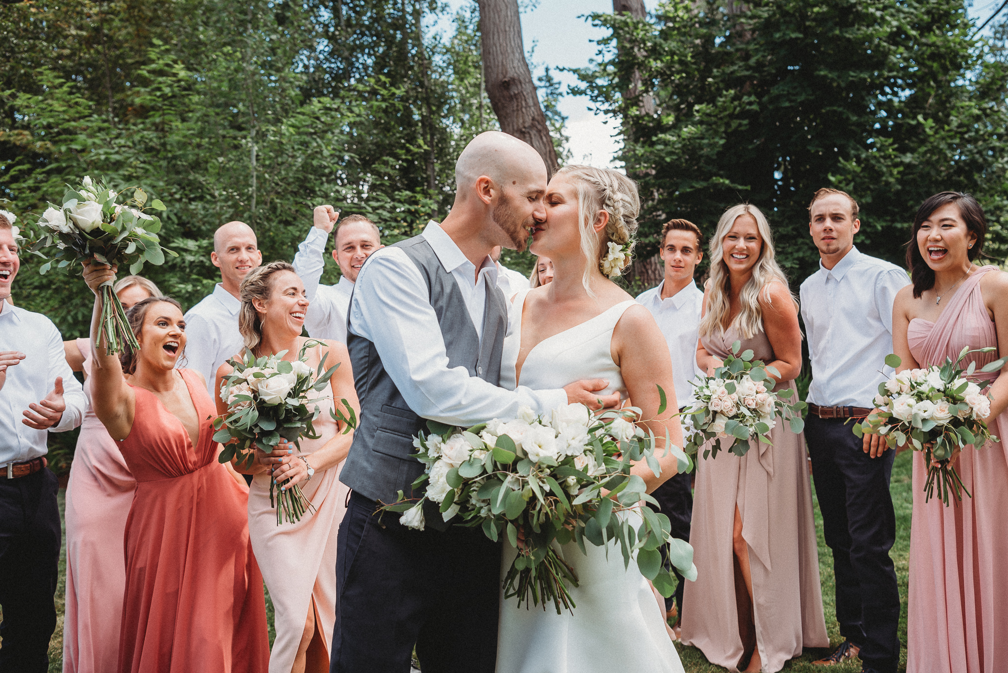Gig Harbor Garden Wedding, Caleo Photography, Washington and Florida Wedding Photographer. 