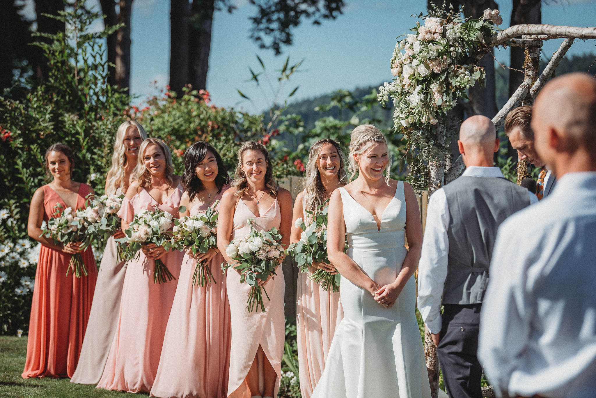 Gig Harbor Garden Wedding, Caleo Photography, Washington and Florida Wedding Photographer. 