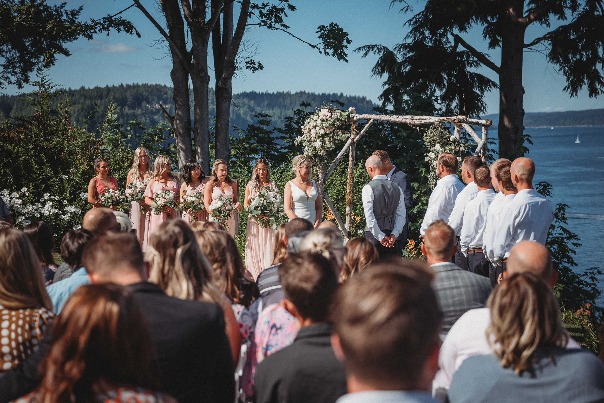Gig Harbor Garden Wedding, Caleo Photography, Washington and Florida Wedding Photographer. 