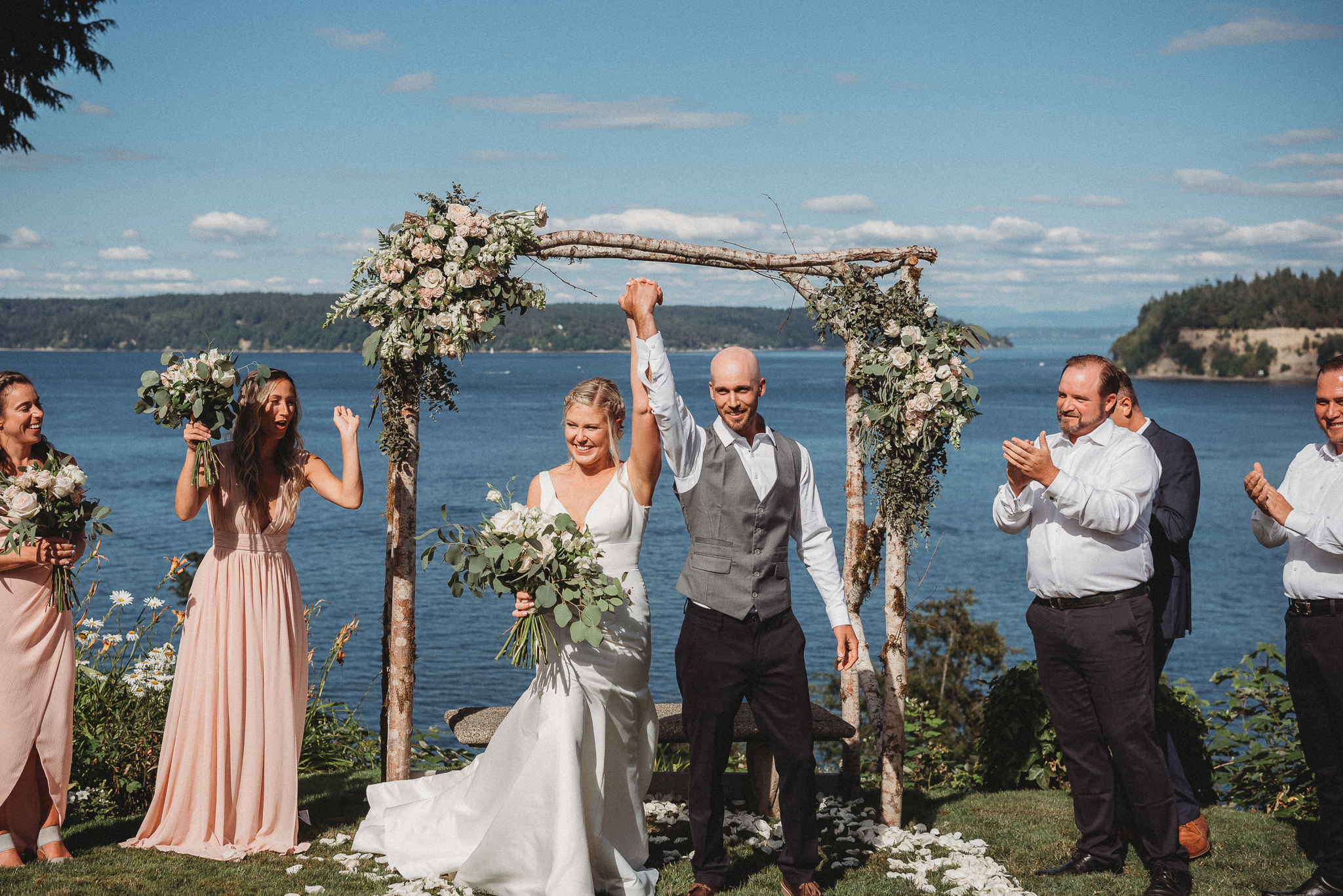 Gig Harbor Garden Wedding, Caleo Photography, Washington and Florida Wedding Photographer. 