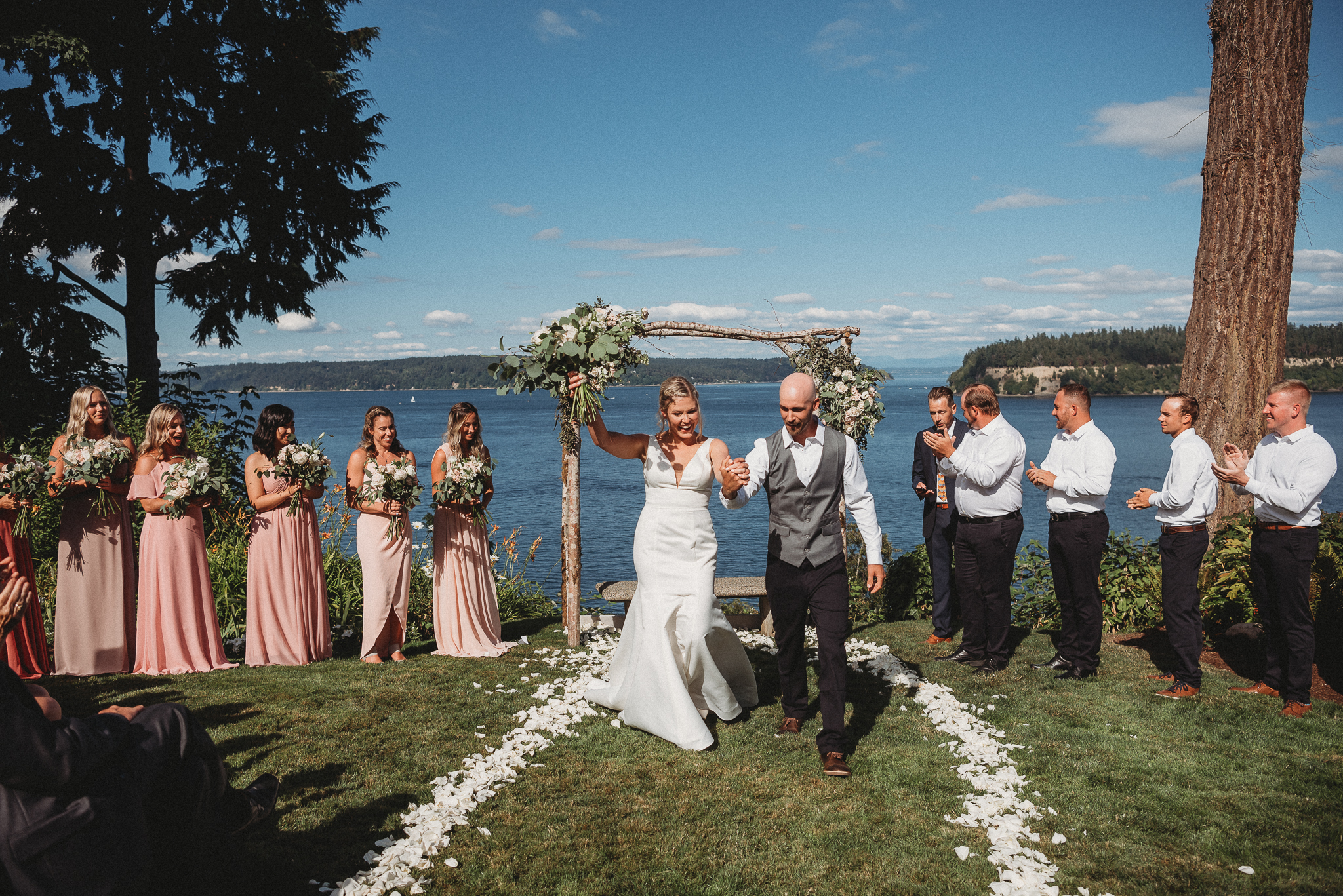 Gig Harbor Garden Wedding, Caleo Photography, Washington and Florida Wedding Photographer. 