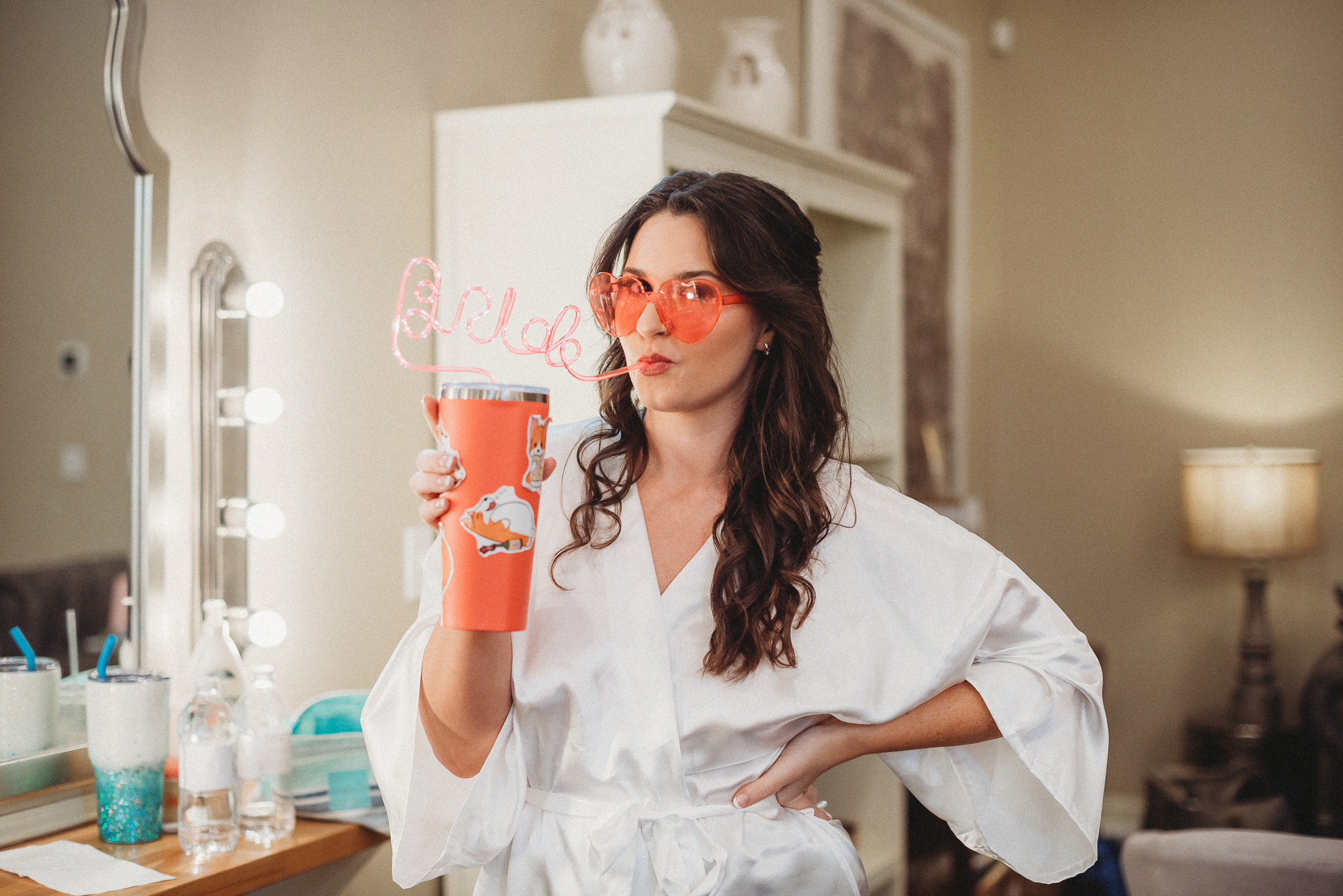 Bride, Bride Getting Ready, Bowing Oaks Wedding Venue, Jacksonville, Florida, Florida Wedding Photographer