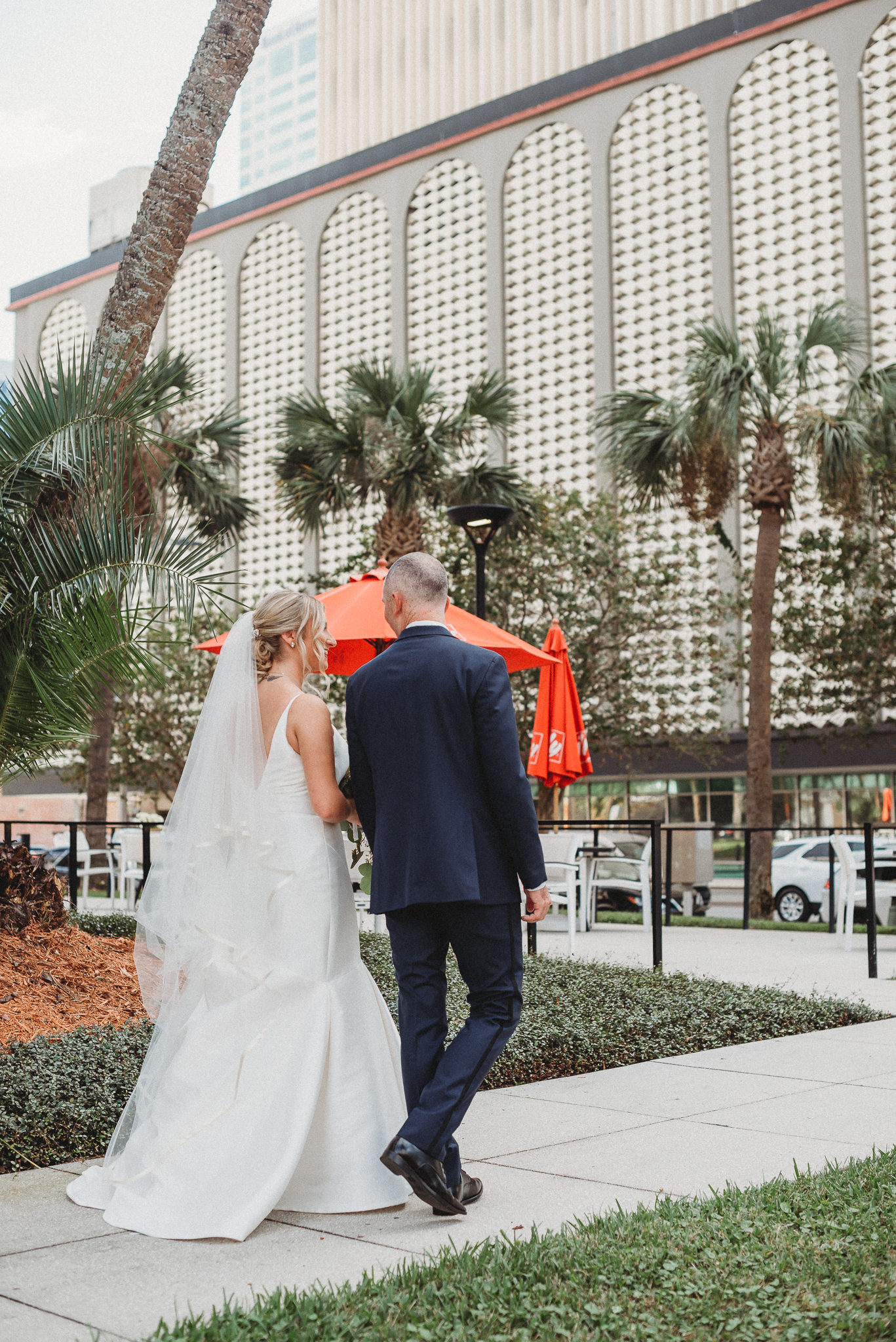 Le Meridien Tampa, The Courthouse, Yacht StarShip Tampa Wedding, Caleo Designs, Bride and Groom First Look