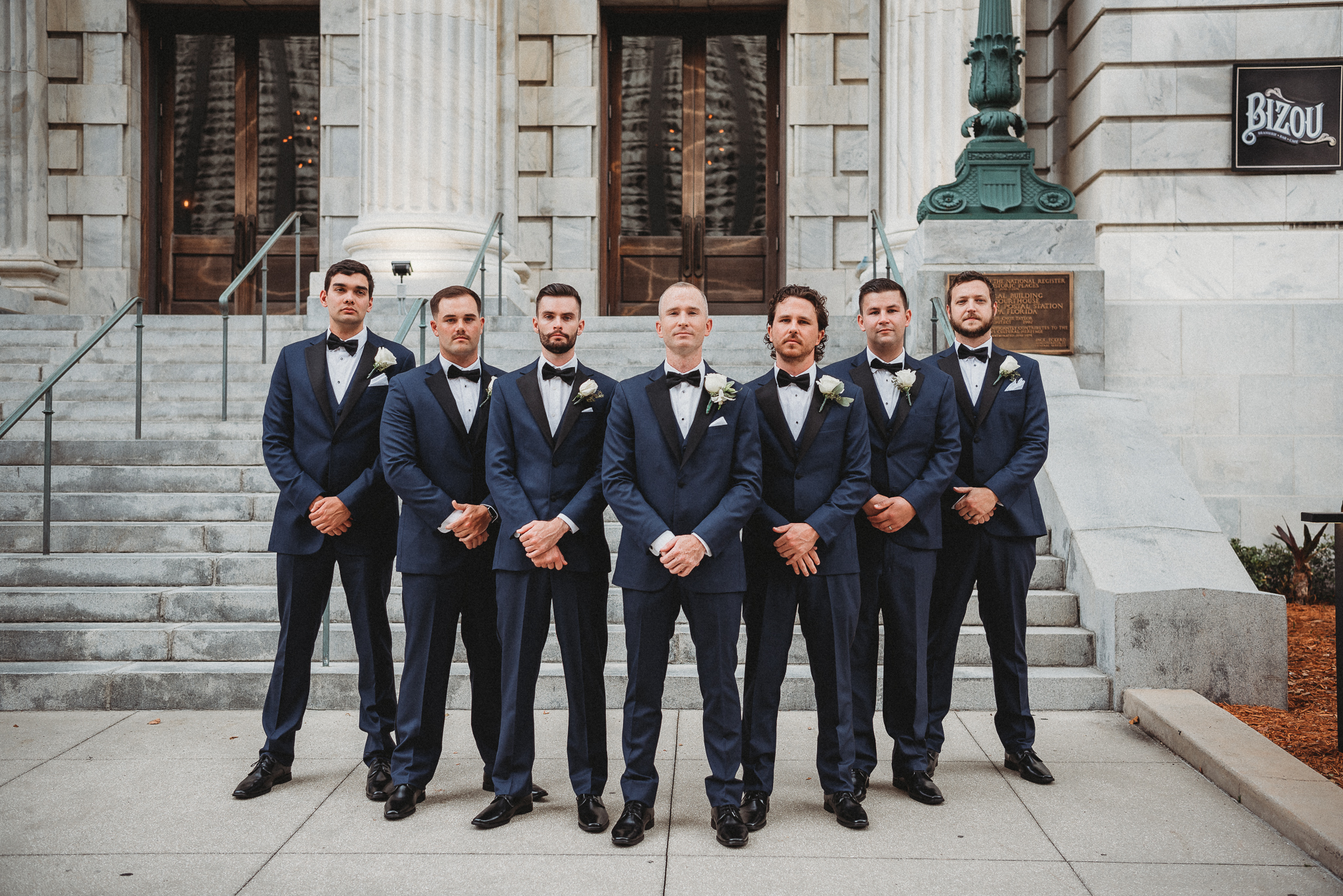 Groomsmen Photos, Le Meridien Tampa, The Courthouse, Caleo Designs