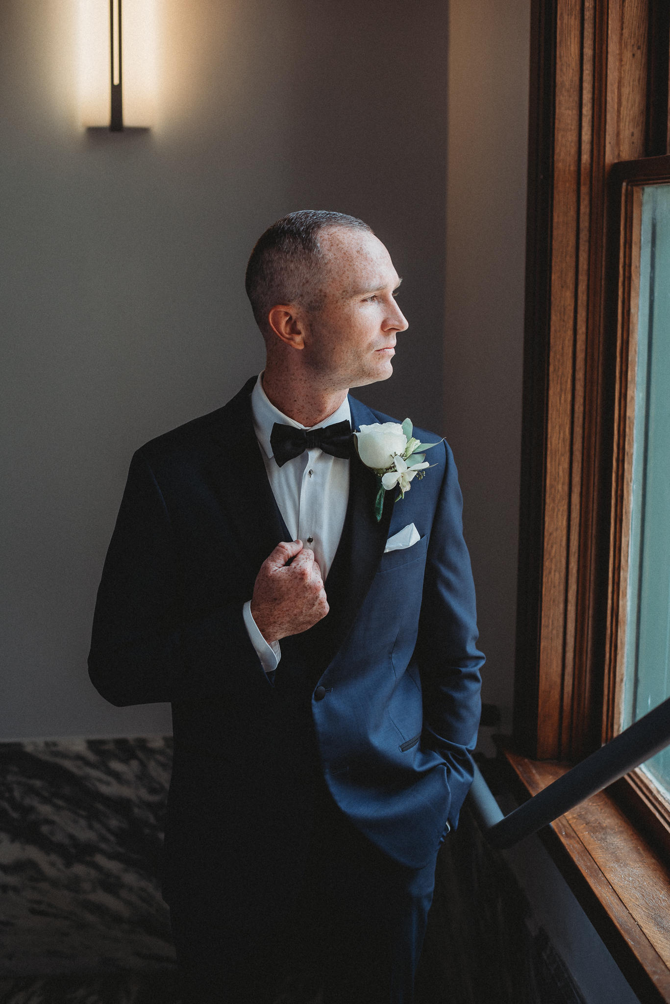 Le Meridien Tampa, The Courthouse, Yacht StarShip Tampa Wedding, Caleo Designs, Groom Getting Ready