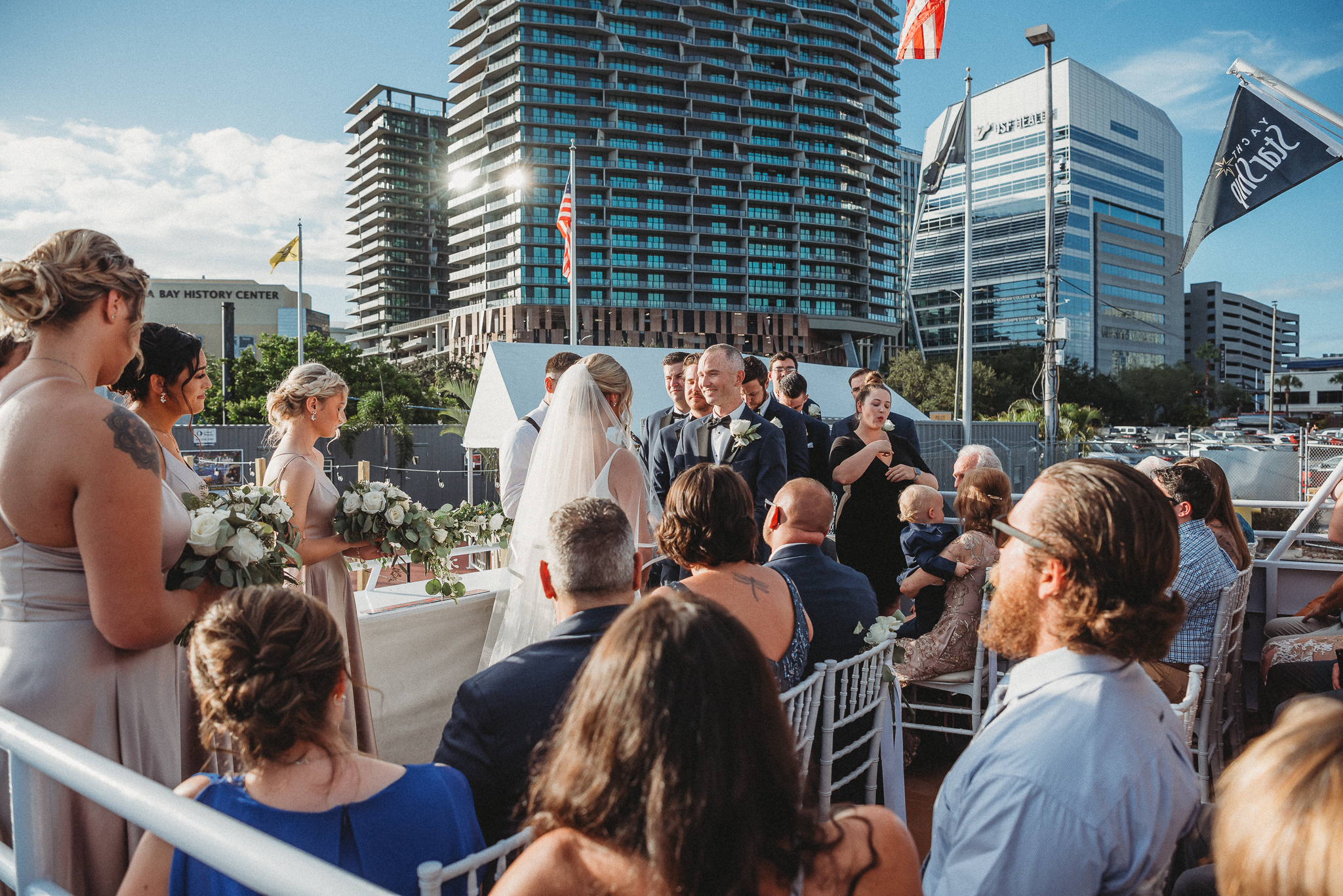 Le Meridien Tampa, The Courthouse, Yacht StarShip Tampa Wedding, Caleo Designs