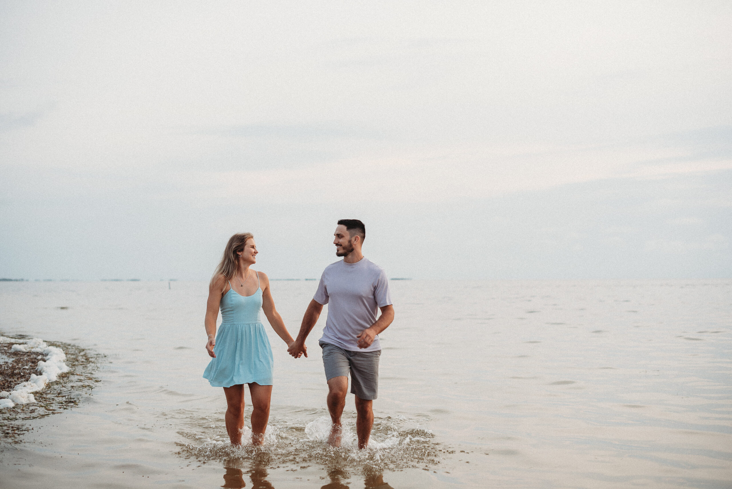 Sunset Beach engagement session Tarpon Springs