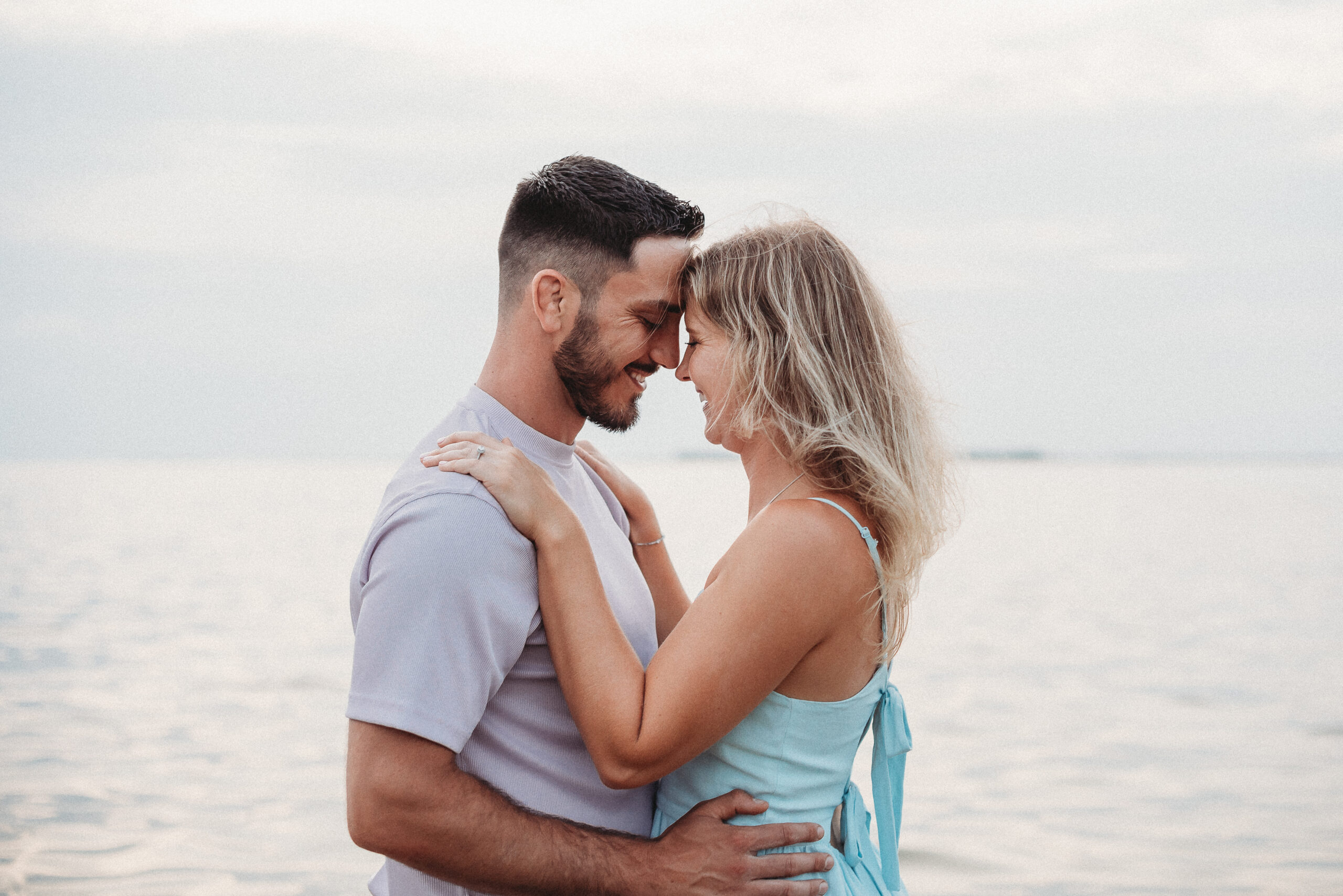 Sunset Beach engagement session Tarpon Springs