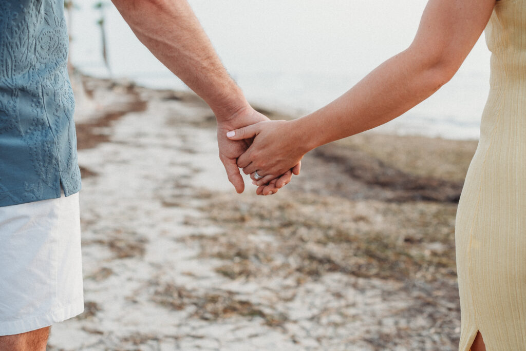 Sunset Beach engagement session Tarpon Springs