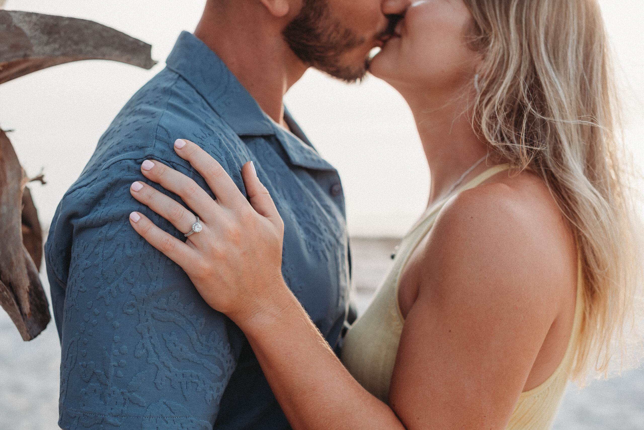 Sunset Beach engagement session Tarpon Springs