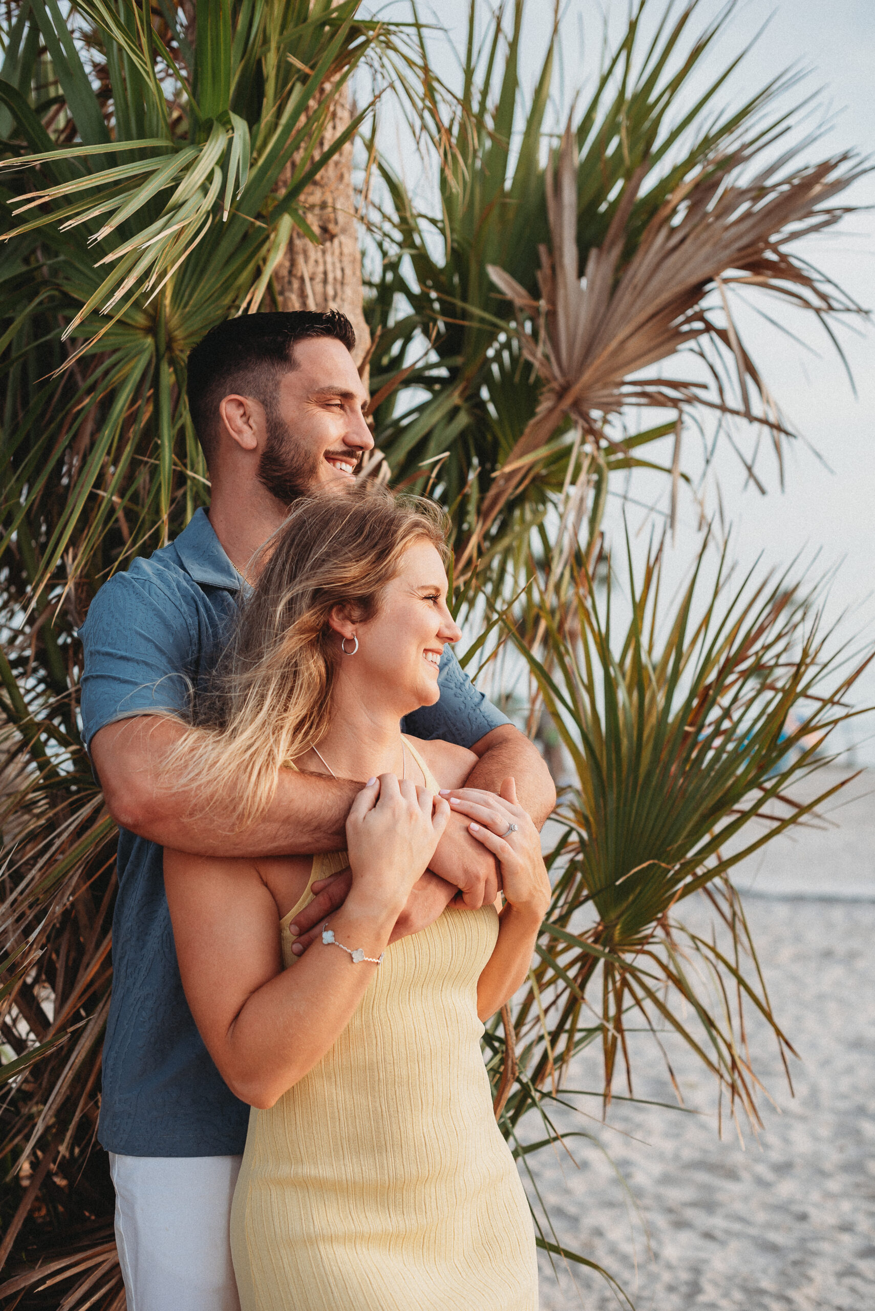 Sunset Beach engagement session Tarpon Springs
