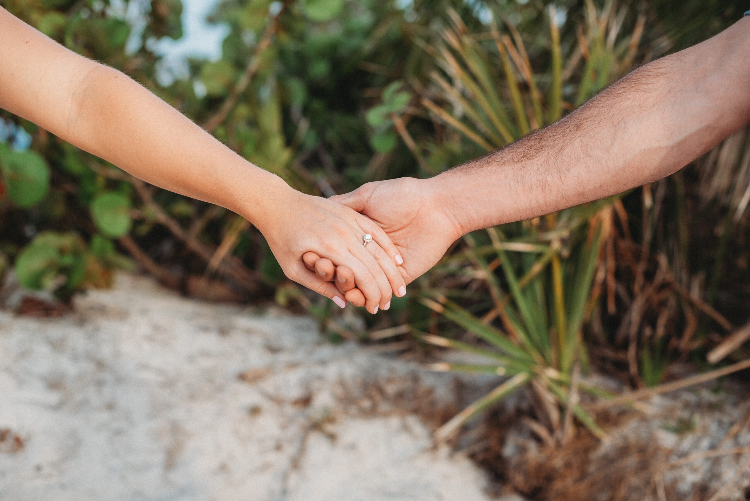 Sunset Beach engagement session Tarpon Springs