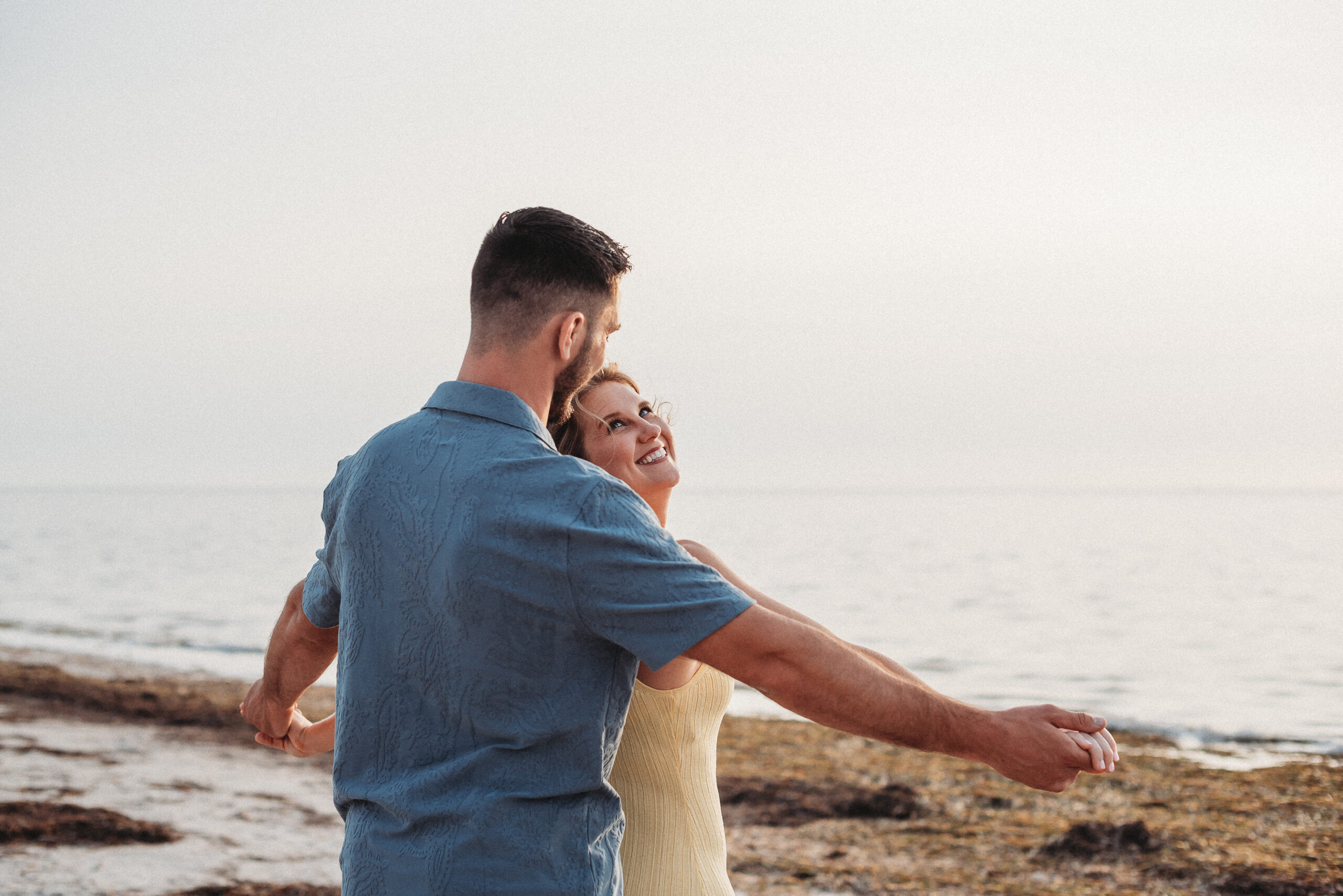 Sunset Beach engagement session Tarpon Springs