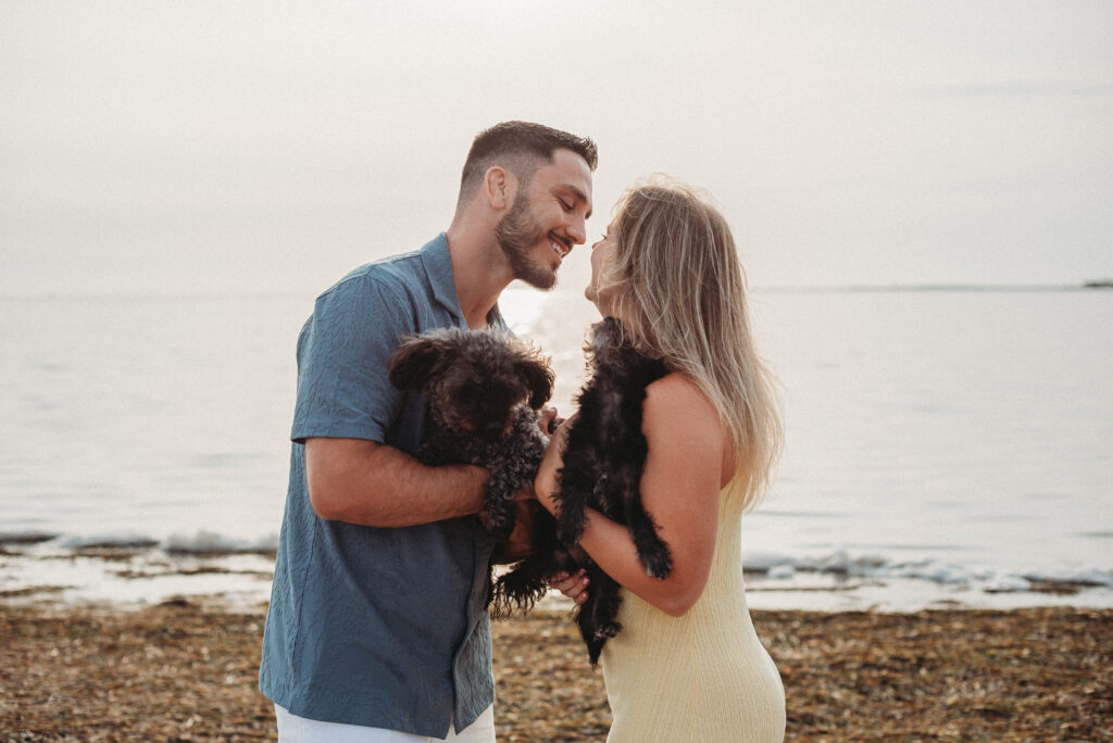 Sunset Beach engagement session Tarpon Springs