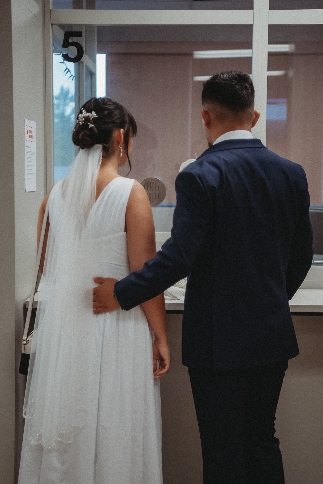 Intimate courthouse wedding ceremony in Brooksville Florida