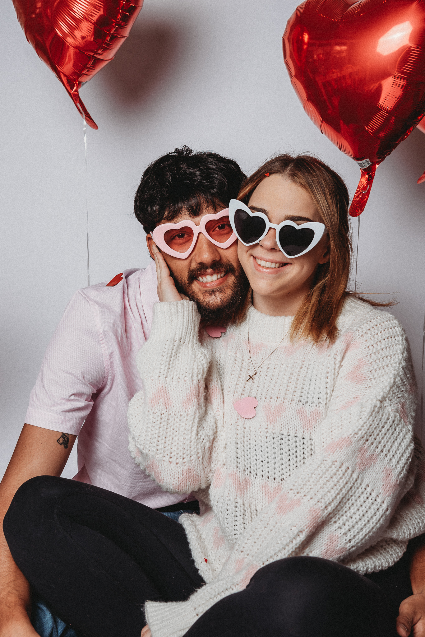 Playful romantic couple portraits Brooksville Florida